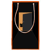 Unique Halloween Black Cat Klein Cadeauzakje (Voorkant)