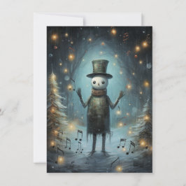 Unique Hand Drawn Christmas Cards Feestdagenkaart