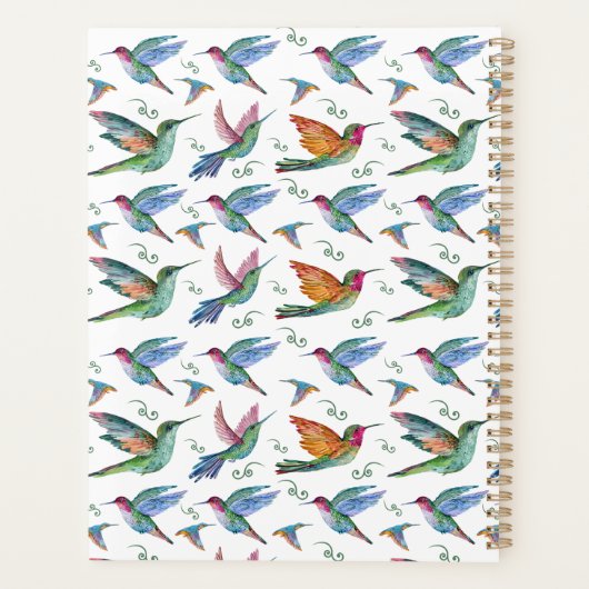 Unique Hummingbirds Planner Journal (Dos)
