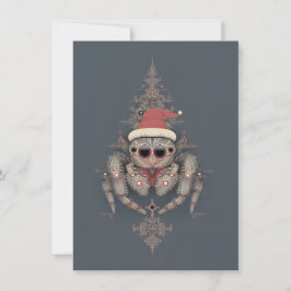 Unique Jumping Spider Christmas Cards Feestdagenkaart