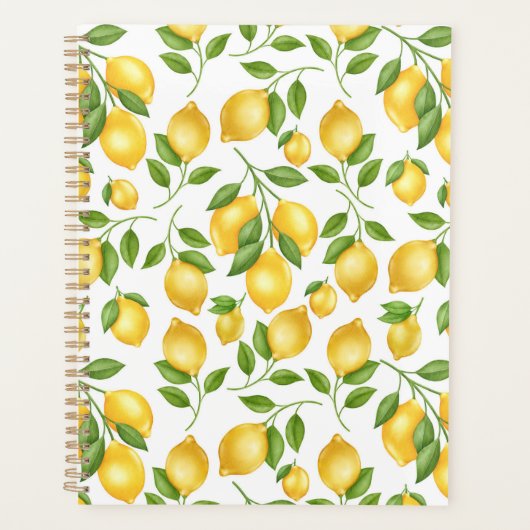 Unique Lemons Planner Journal (Voorkant)