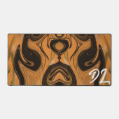 Unique liquide en marbre Brown Abstrait (Recto)