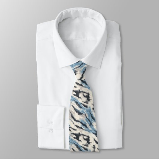 Unique Menswear Ties Tiger Print Stropdas (Gebonden)