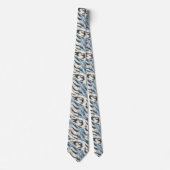 Unique Menswear Ties Tiger Print Stropdas (Voorkant)