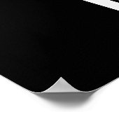 Unique Modern Geef nooit het Football op Poster (Hoek)