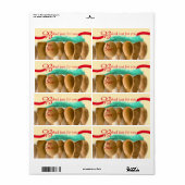 Unique Moderne Cuisiné par Vous Étiquettes (Feuille entière)