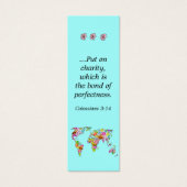 Unique moderne Inspirational Floral Bible Signet (Devant)