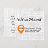 Unique nous avons déplacé la carte Nouvelle adress (Devant / Derrière)