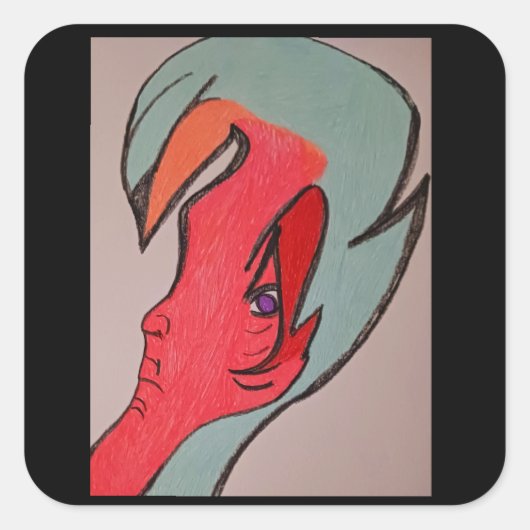 Unique Original Character Art Sticker Sheets (Devant)