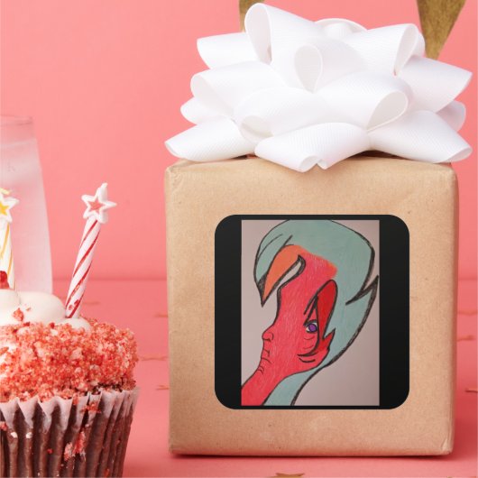 Unique Original Character Art Sticker Sheets (Fête)