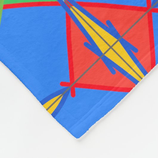 Unique Pattern Abstract  Fleece Blanket (Hoek)