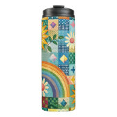 Unique Pattern Design Thermosbeker (Voorkant)