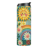 Unique Pattern Design Thermosbeker (Gedraaid links)