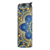 Unique Pattern Design  Thermosbeker (Gedraaid links)