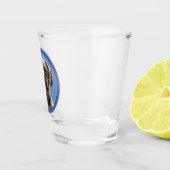 Unique Personalized First Pet Dog Lover Photo Gift Shot Glas (Rechts)