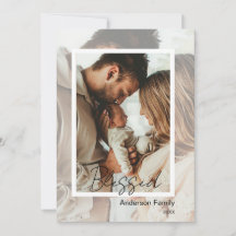 Unique Photo on Photo Tabletop Plaque  Easel