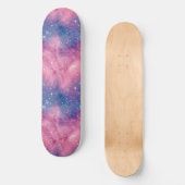 Unique Pink Astrology Design Skateboard (Recto)