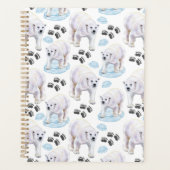 Unique Polar Bears Planner Journal (Voorkant)