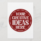 Unique, polished, trendy & elegant kaart (Voorkant)