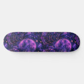Unique Purple Astrologie Design Skateboard (Horz)