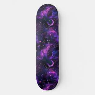 Unique Purple Astrologie Design Skateboard