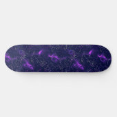 Unique Purple Astrologie Design Skateboard (Horz)