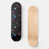 Unique Retro 80s Astrology Design Skateboard (Recto)