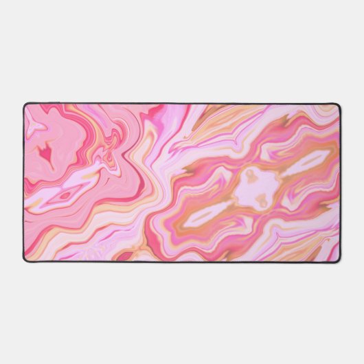 Unique rose Abstrait en marbre (Recto)