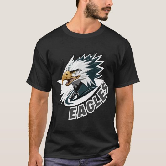 Unique Royal Eagle Design - Modern and Powerful Ar T-shirt (Voorkant)