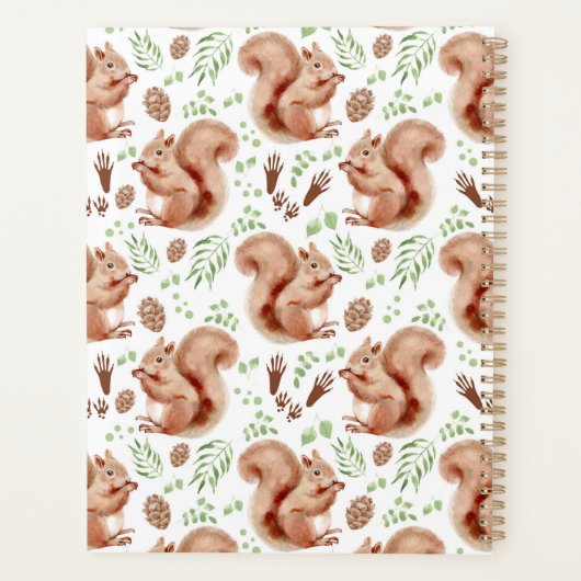 Unique Squirrels Planner Journal (Achterkant)