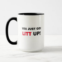Unique Suits Coffee Mok met Louis Quotes
