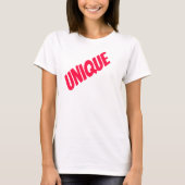 Unique T-shirt (Voorkant)