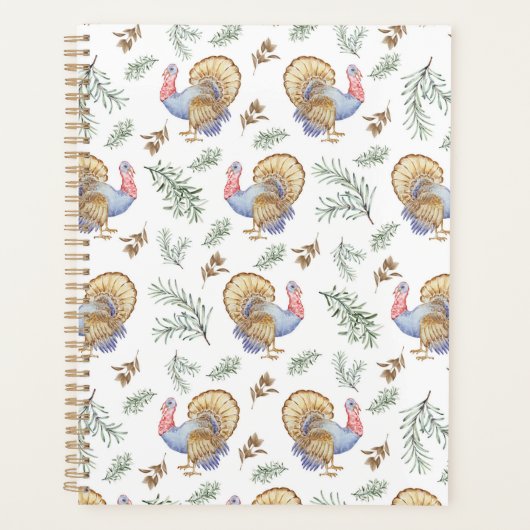 Unique Turkey Planner Journal (Voorkant)