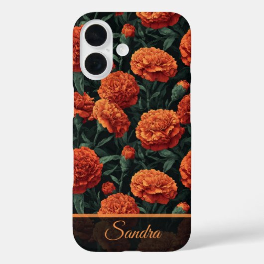 Unique Valentine'S Day Gift Carnation Floral Custo Case-Mate iPhone Case (Achterkant)