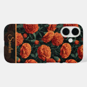 Unique Valentine'S Day Gift Carnation Floral Custo Case-Mate iPhone Case (Achterkant (horizontaal))