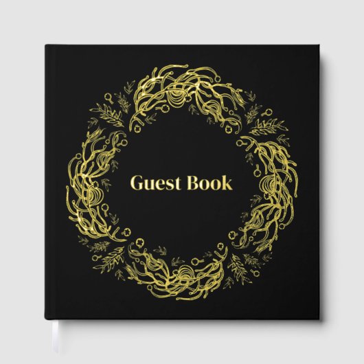 Unique Vintage Botanical. Gastenboek (Voorkant)