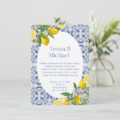 Unique Wedding Invitation Design for a Charitable (Debout devant)