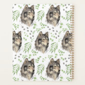 Unique Wolf Planner Journal (Achterkant)