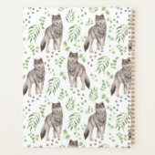 Unique Wolf Planner Journal (Achterkant)