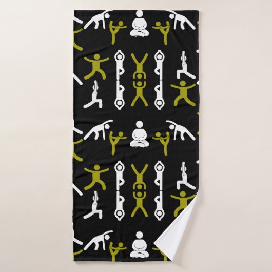 Unique Yoga Gift Badhanddoek (Badhanddoek)