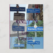 Uniquement dans la carte postale LA (Devant)