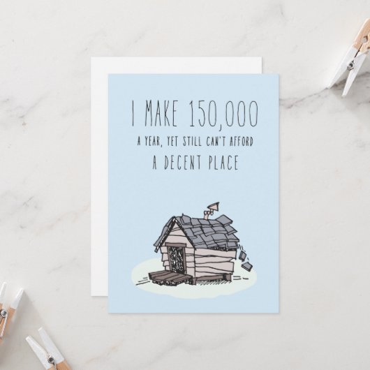 Uniquement dans la Silicon Valley Carte de voeux : (Devant/Arrière en situation)