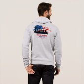 Unis vers le stand | Sweat - shirt à capuche Full- (Dos entier)