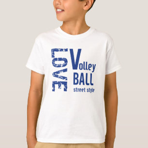 Uniseks Liefdevolle Volleybal Kids T-shirt
