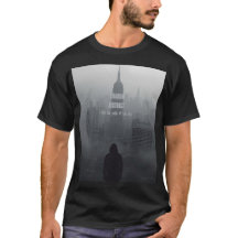 Uniseks ondergrondse streetwear zwarte T-shirt