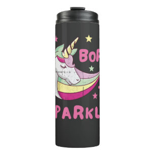 Unisex Born to Sparkle Thermosbeker