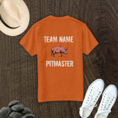 Unisex Custom BBQ Team Pitmaster t shirt