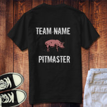 Unisex Custom BBQ Team Pitmaster t shirt