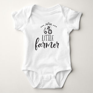 unisex kleine boer woordkunst romper