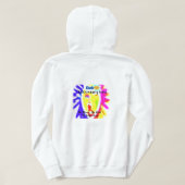 UniSex LK Wise Man Sweat - shirt à capuche - Wisdo (Design dos)